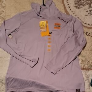 Ariat Rebar Sunblocker Hooded L/S